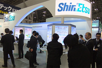 Shin-Etsu Chemical Co., Ltd. exhibition booth